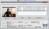 WinX Free MPEG to MP4 Converter screenshot